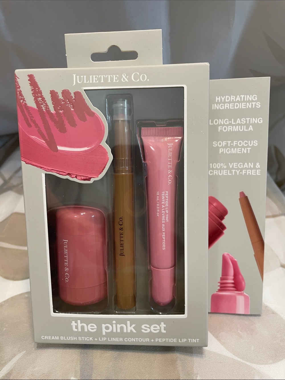 The Pink Set — Cream Blush Stick & Lip Tint in Pink